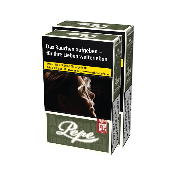 Pepe Dark Green L-Box 200 Stück