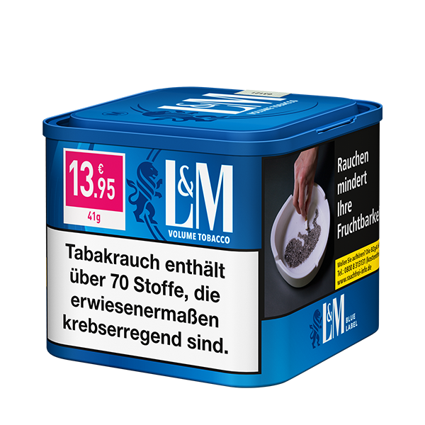 L&M Volume Tobacco Blue 41g