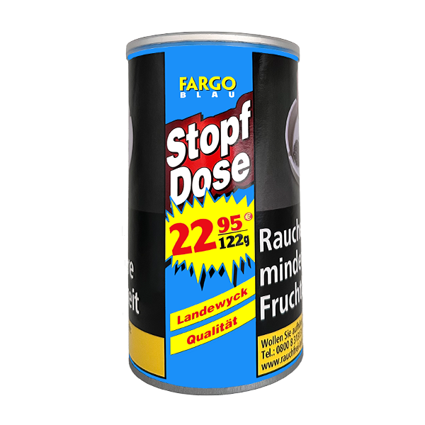 Fargo Stopf-Dose Blau 122g