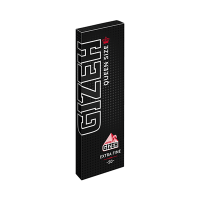 Gizeh Black Queen Size Extra Fine 25 Stk.