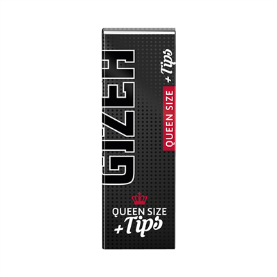 Gizeh Black Queen Size+Tips 26 Stk.