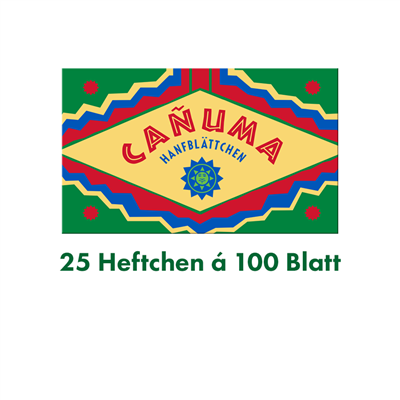Cañuma by RIZLA Hanf Papier 25 Stk.