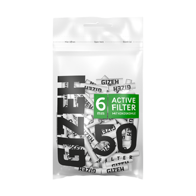 Gizeh Black Activ Filter 10 Stk.