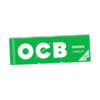 OCB Green Single Papier 50 Stk.