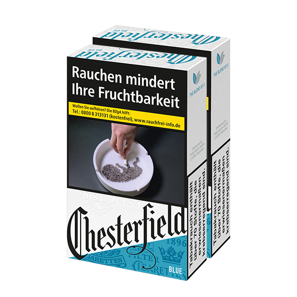 Chesterfield Blue 200 Stück