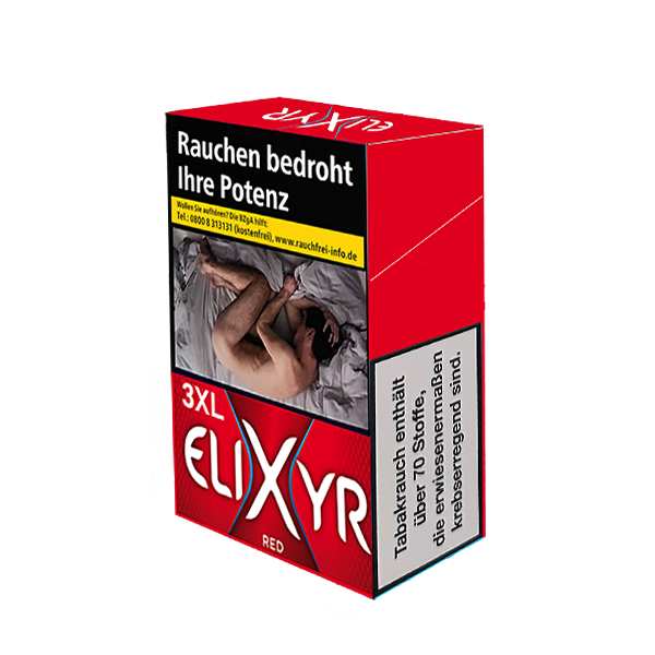 Elixyr Red Cigarettes 3XL-Box 195 Stück