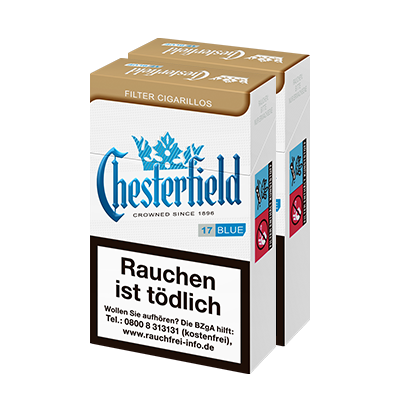 Chesterfield Blue Filter Cigarillos 170 Stück