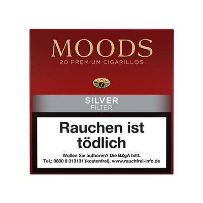 Moods Silver Filter 20 Stück