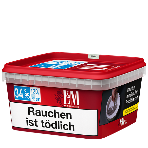 L&M Volume Tobacco Red Mega 120g