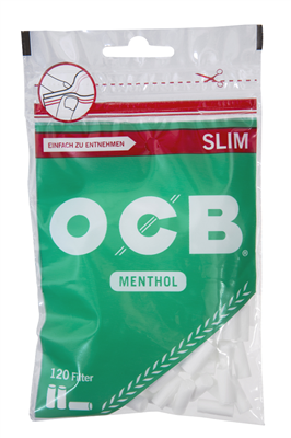 OCB Slim Filter Menthol 10 Stk.