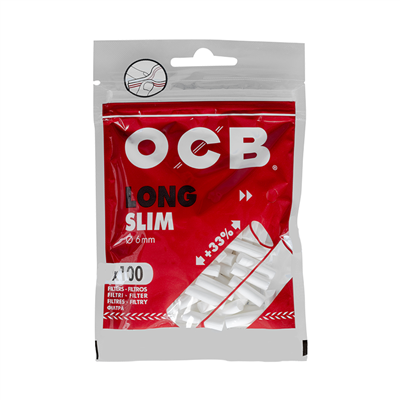OCB Long Slim Filter 10 Stk.