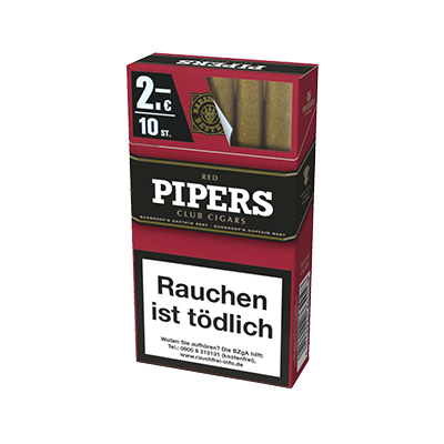 Pipers Club Cigars Red 10 Stück