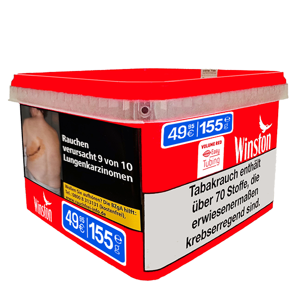 Winston Volume Tobacco Red Giant Box 155g