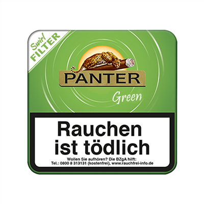 Panter Swirl Green Filter 20 Stück