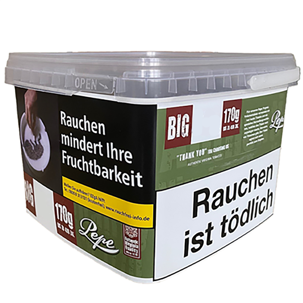 Pepe Rich Green Volumen Tabak 3XL 170g