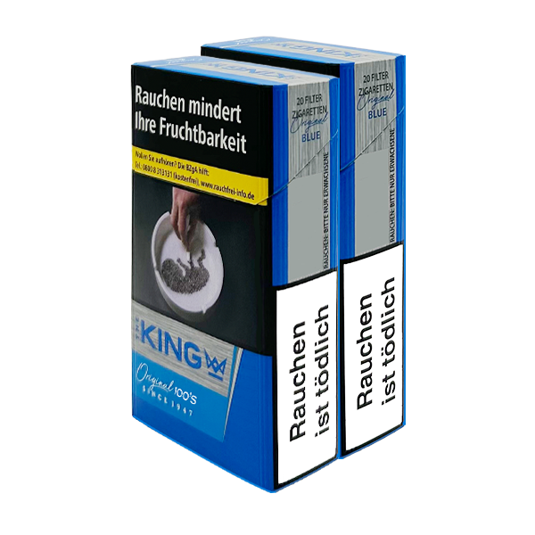 King Original Blue 100 200 Stück