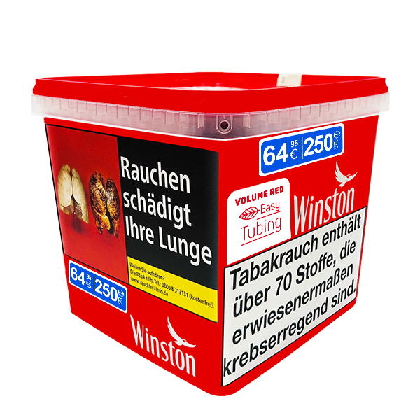 Winston Volume Tobacco Red Titan Box 250g