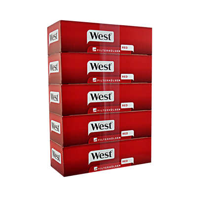 West Red Hülsen 1000 Stück
