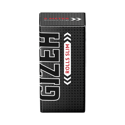 Gizeh Black Extra Fine Rolls Slim 20 Stk.
