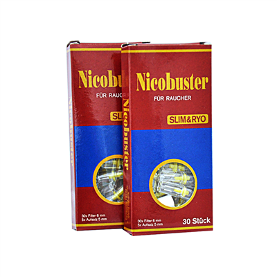 Nicobuster Slim & Ryo Aufsteckfilter 30 Stk.
