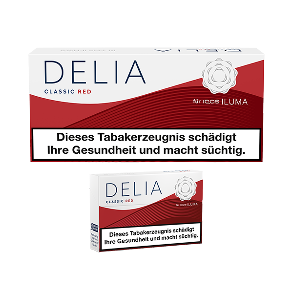 Delia Classic Red 200 Stück