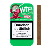 Shisharillo WTF Miami Filter 5 Stück
