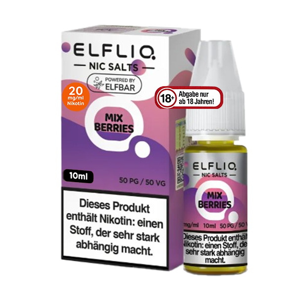 ELFLIQ Mix Berries Liquid 20mg Nikotin 10 ml