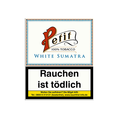 Nobel Petit White Sumatra 20 Stück