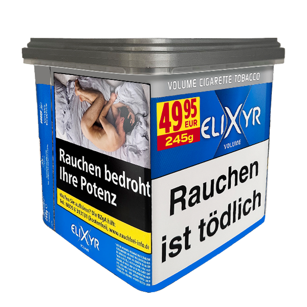 Elixyr Blue Volume Cigarette Tobacco 245g