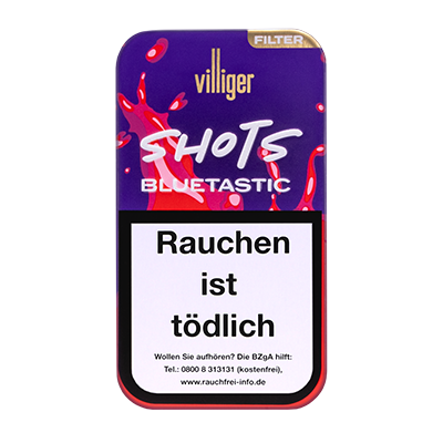 Villiger Shots Bluetastic 10 Stück
