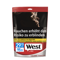 West Red Volume Tobacco Zip 95g