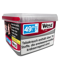 West Red Volume Tobacco Box 160g