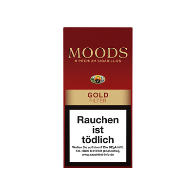 Moods Gold Filter 5 Stück