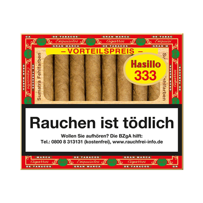 Hasillo 333 Sumatra 50 Stück