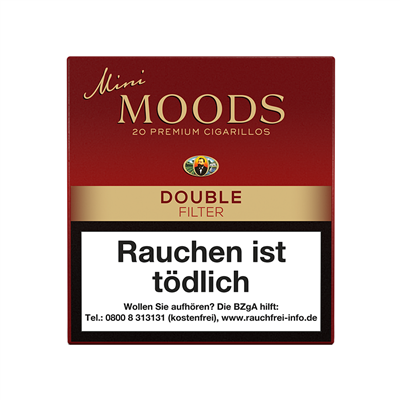 Moods Mini Double Filter 20 Stück