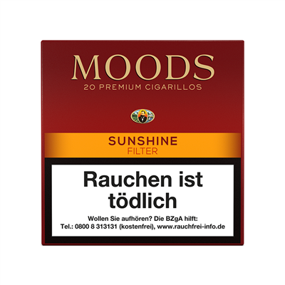 Moods Sunshine Filter 20 Stück