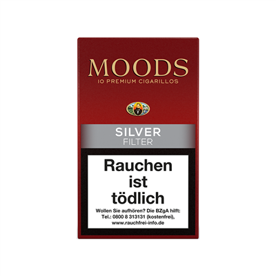 Moods Silver Filter 10 Stück