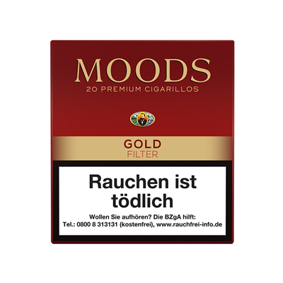 Moods Gold Filter 20 Stück
