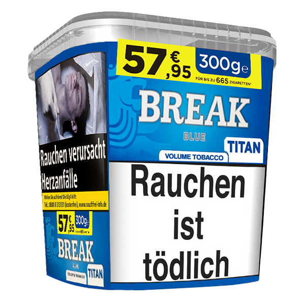 Break Blue Vol. Tob. Titan Box 300g