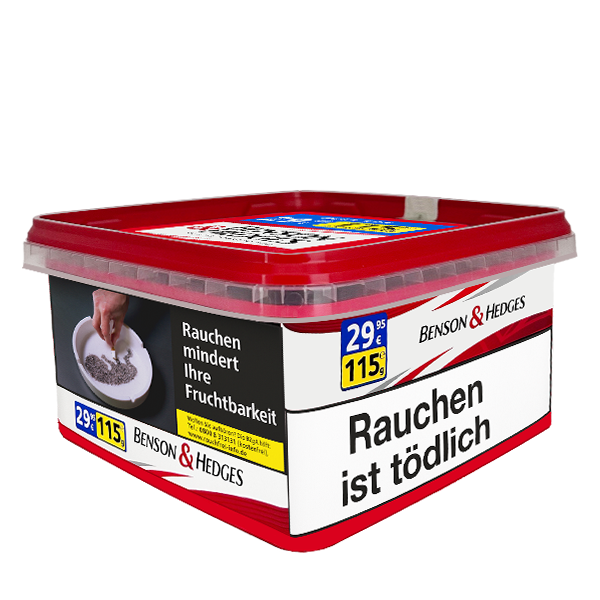 Benson & Hedges Volume Tobacco Red Mega 115g