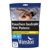 Winston Volume Tobacco Blue XL Zip 95g