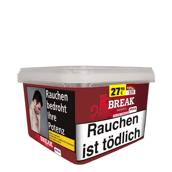 Break Original Volume Tobacco Mega Box 125g