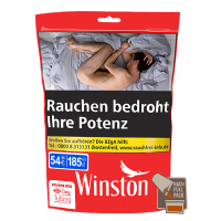 Winston Volume Tobacco Red 3XL Zip 185g