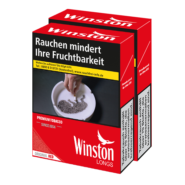 Winston Red Longs XXL-Box 10€ | 224 Stück