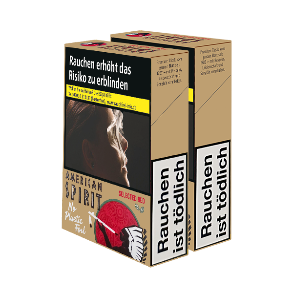 American Spirit Selected Red L-Box 9,40€ | 200 Stück