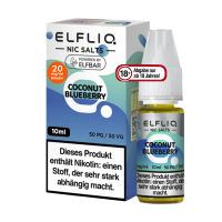ELFLIQ Coconut Blueberry Liquid 20mg Nikotin 10 ml