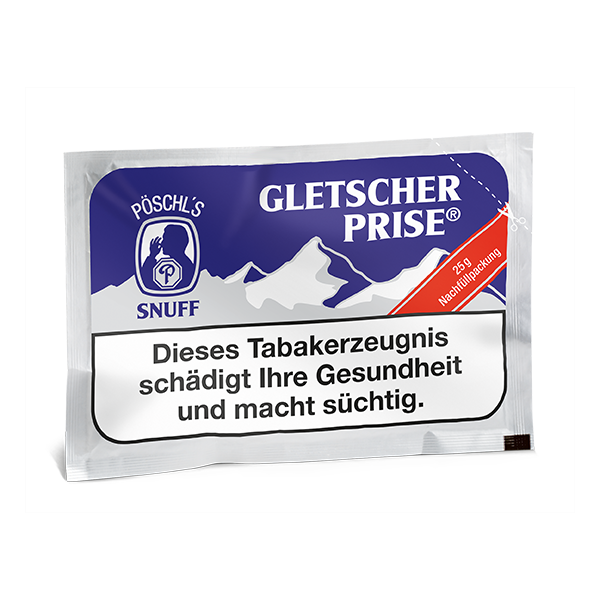 Gletscher Prise Snuff Tütchen 10x25g