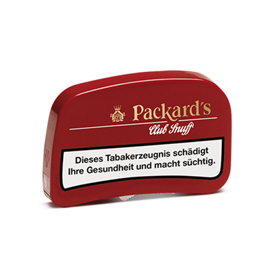 Packards Club Snuff 10x6,5g