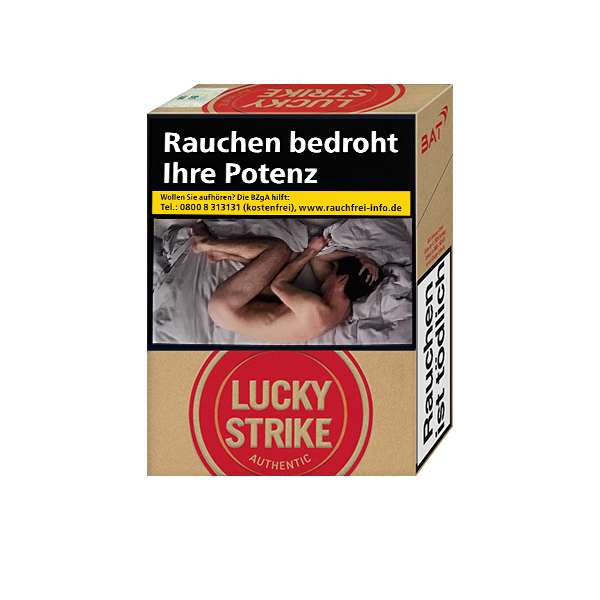 Lucky Strike Authentic Red Super 12€ | 224 Stück