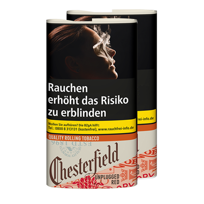 Chesterfield Unplugged Red 30g